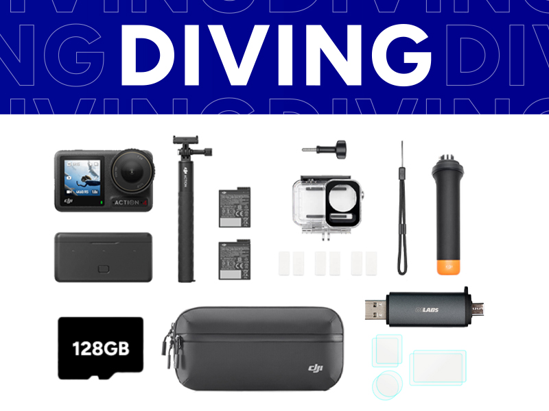 Osmo Action 4 Diving Bundle